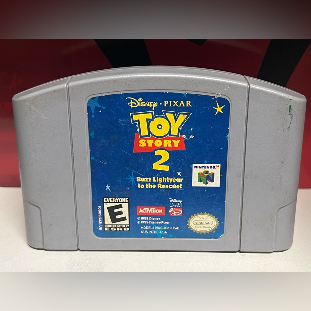 Toy Story 2 N64 cart